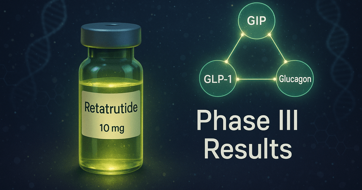 Retatrutide Phase 3: 28.7% Weight Loss (2026) | The Peptide Catalog