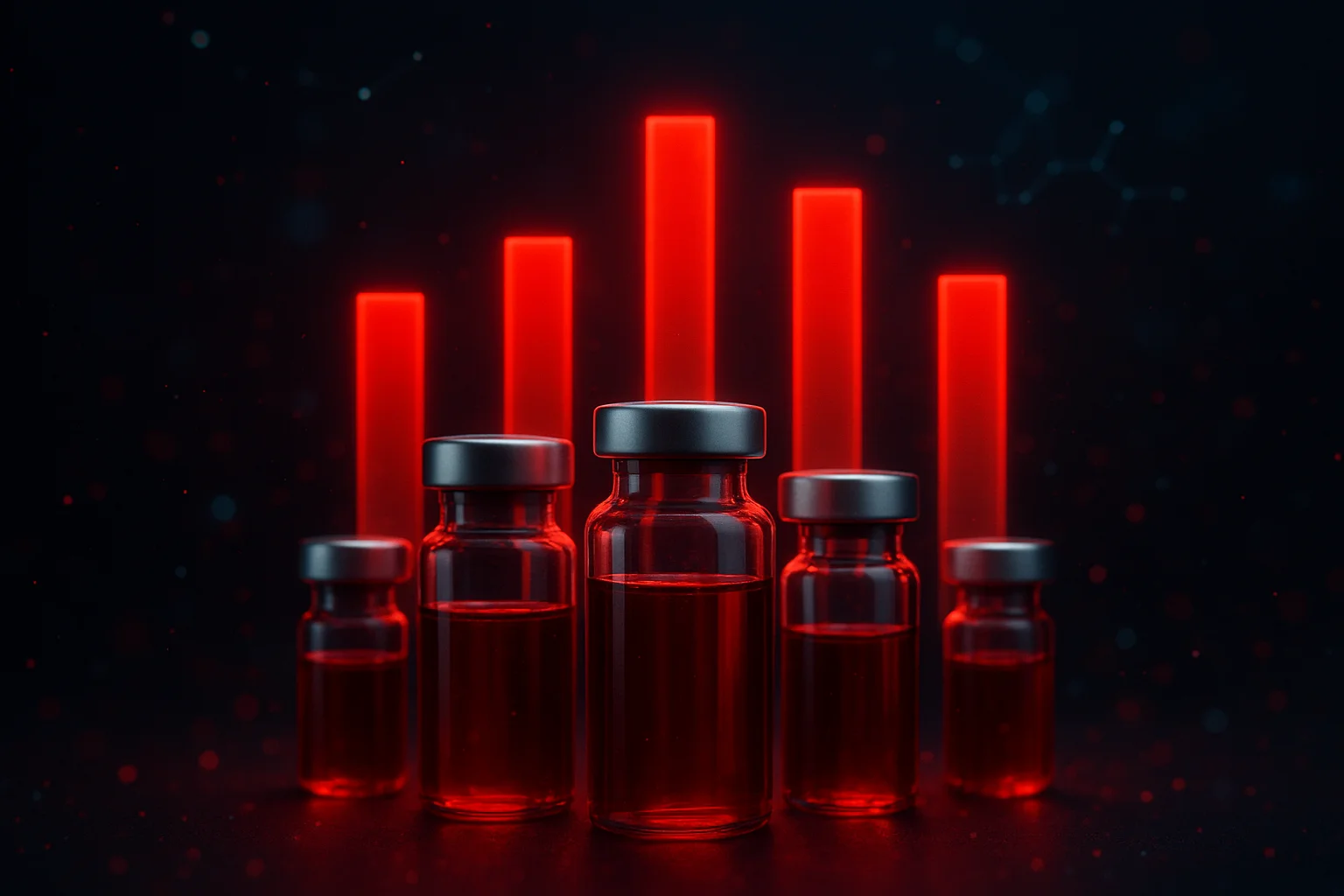 Vial size comparison