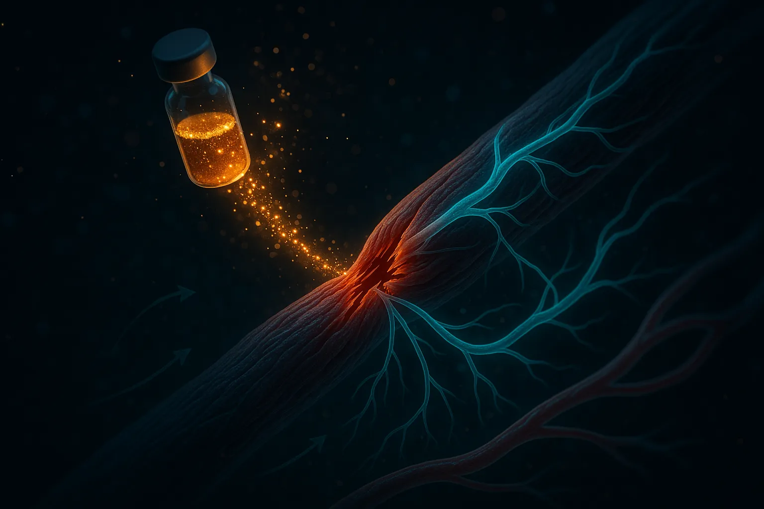 Comparison of healing peptide mechanisms
