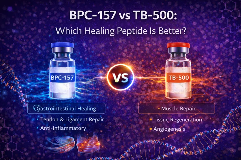 BPC-157 vs TB-500: Which Heals Faster? (2026)