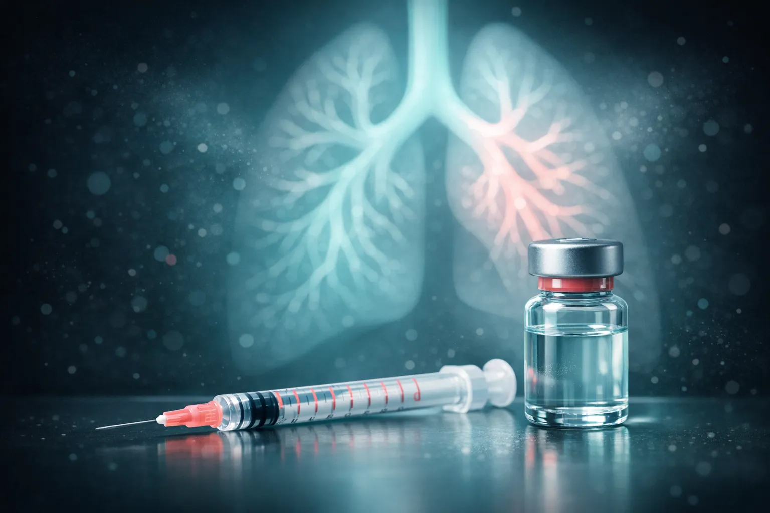 Chonluten dose draw on an insulin syringe