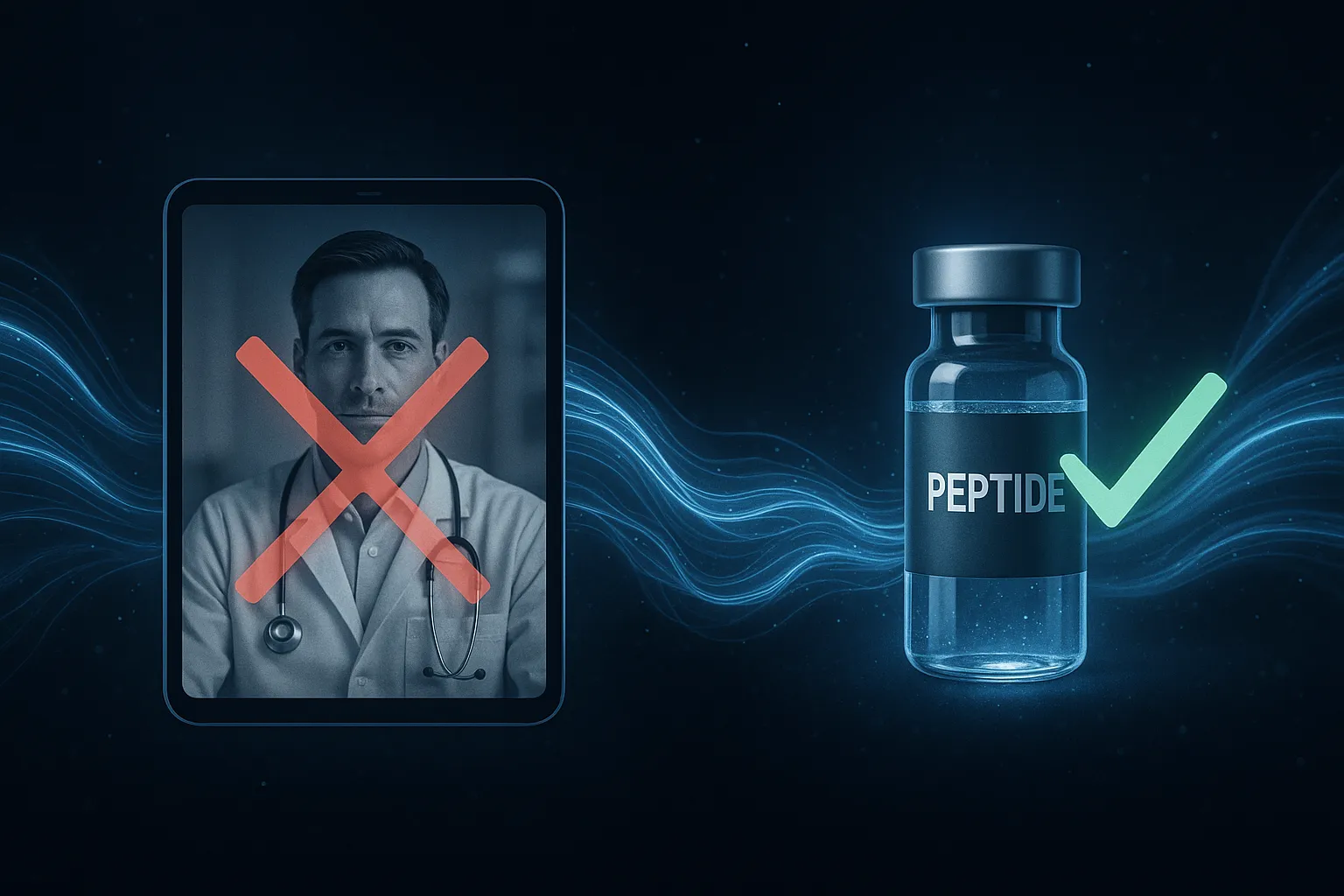 Telehealth screen vs vetted peptide vendor comparison