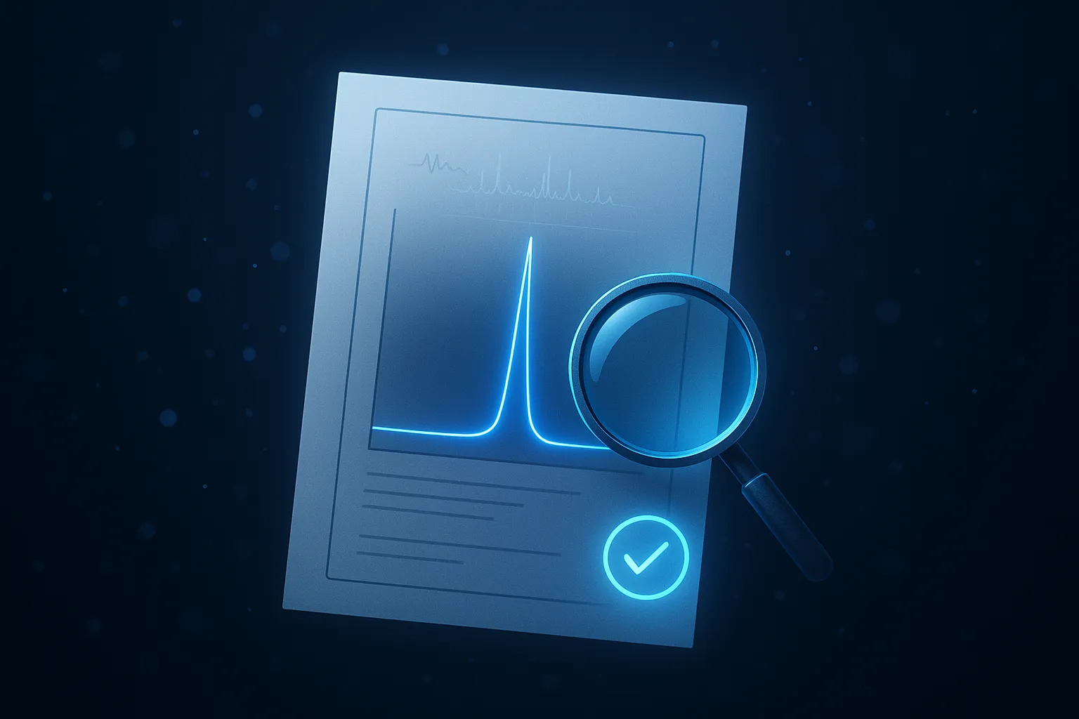 COA quality testing and verification process