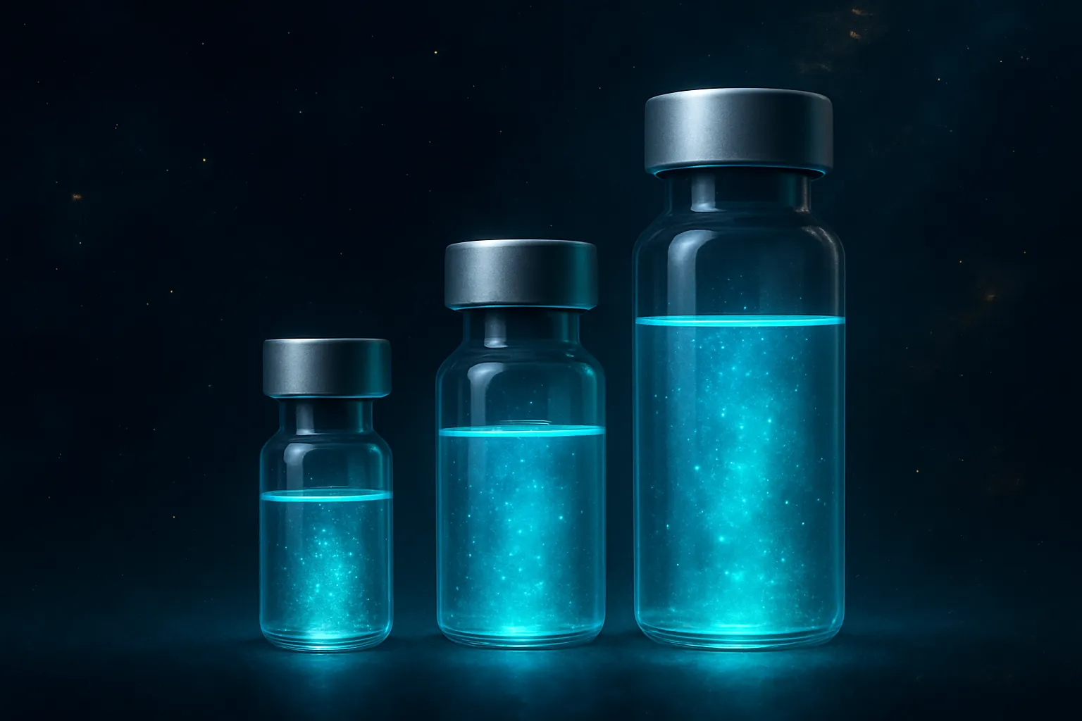 Vial size comparison