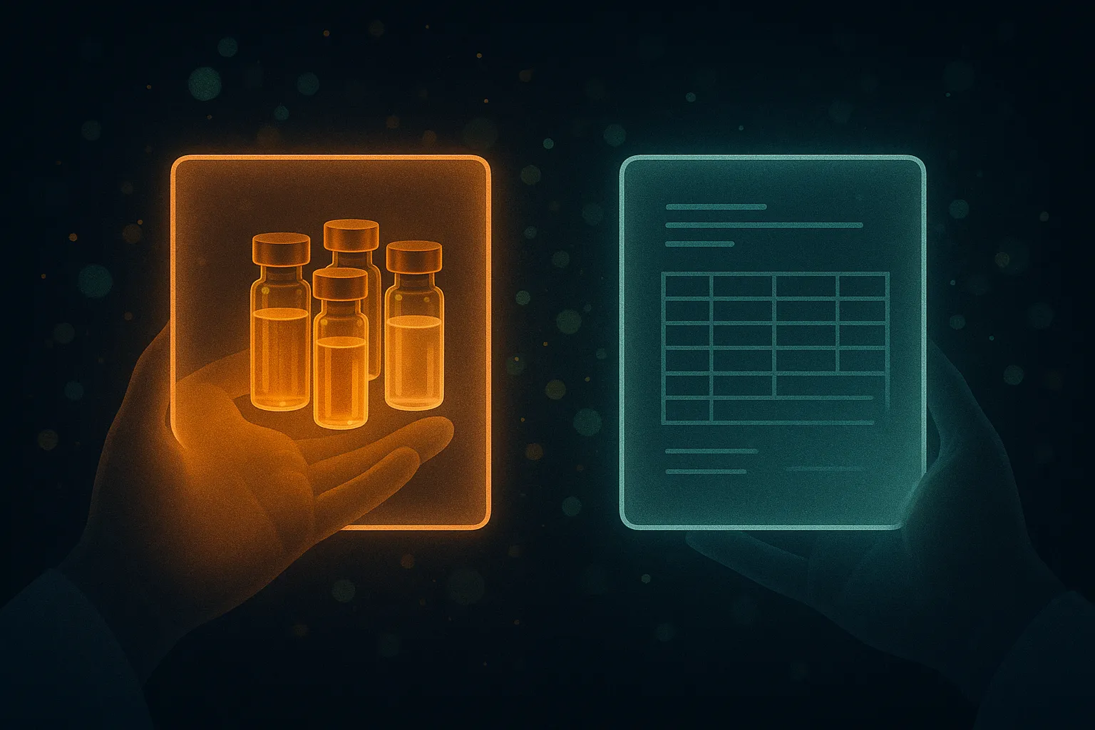 Researcher comparing peptide vendor pricing and certificates of analysis