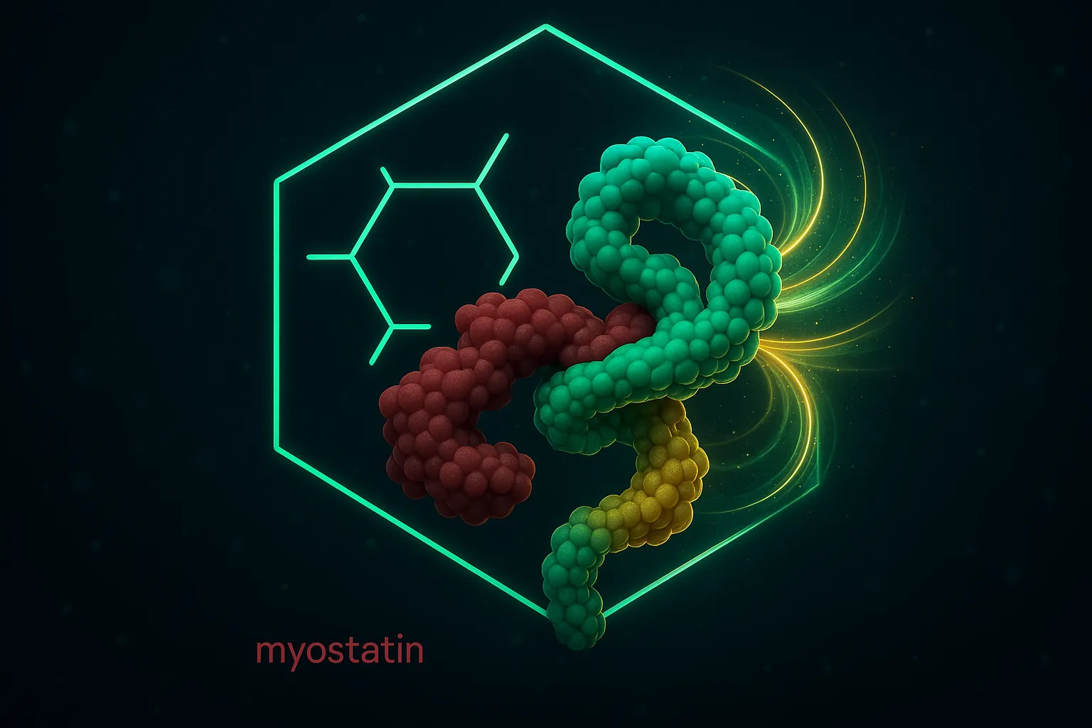 Follistatin myostatin inhibition