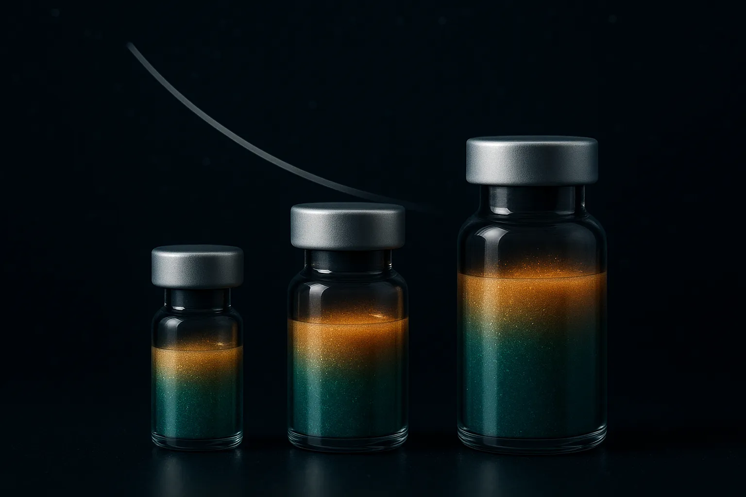 Vial size comparison