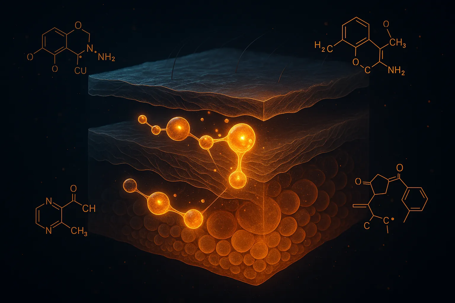 GHK-Cu Skin Penetration Layers