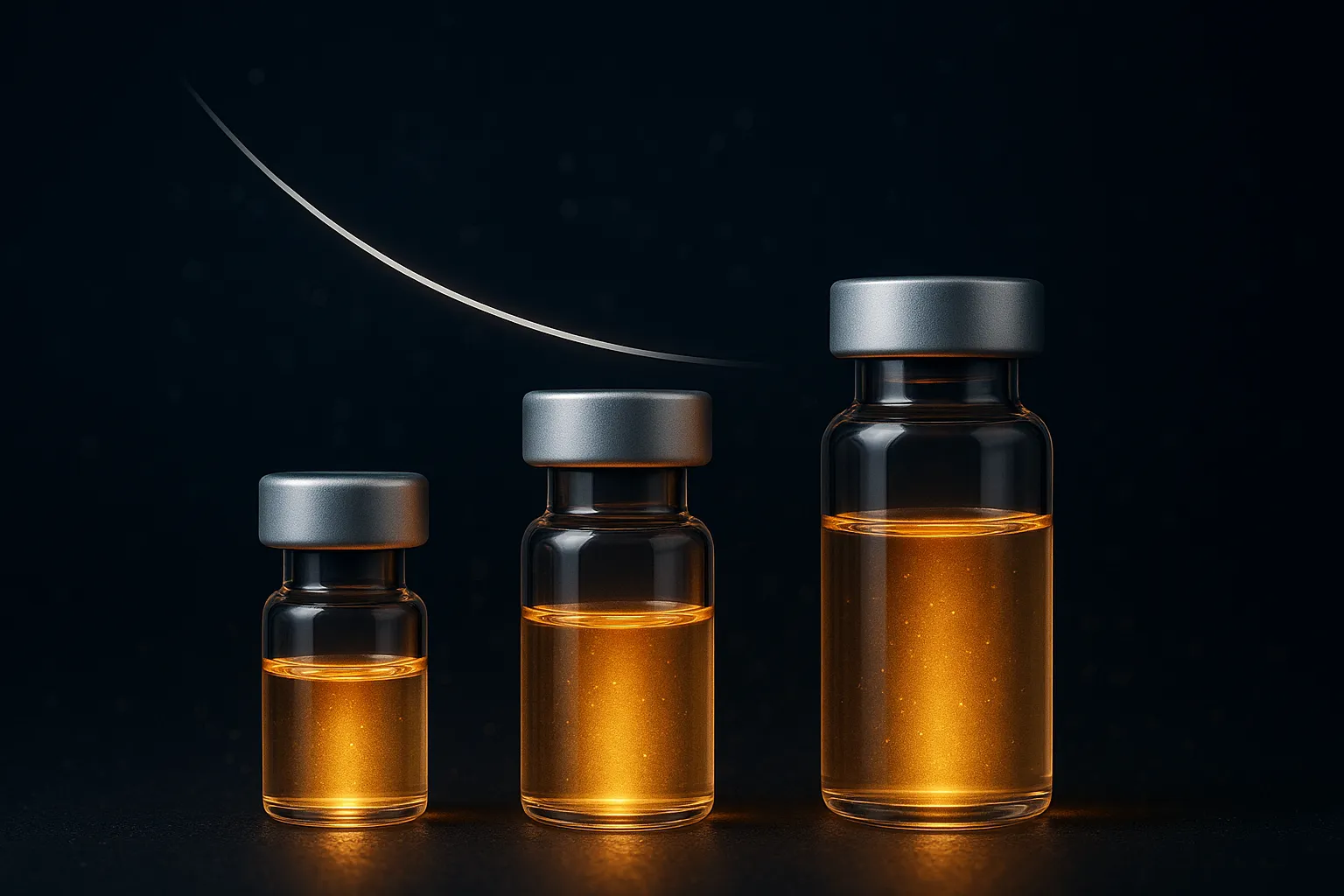Vial size comparison