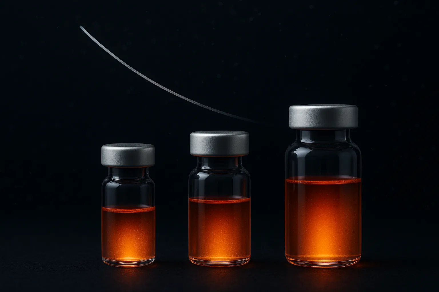 Vial size comparison