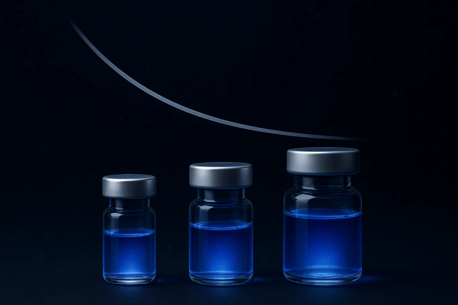 Vial size comparison