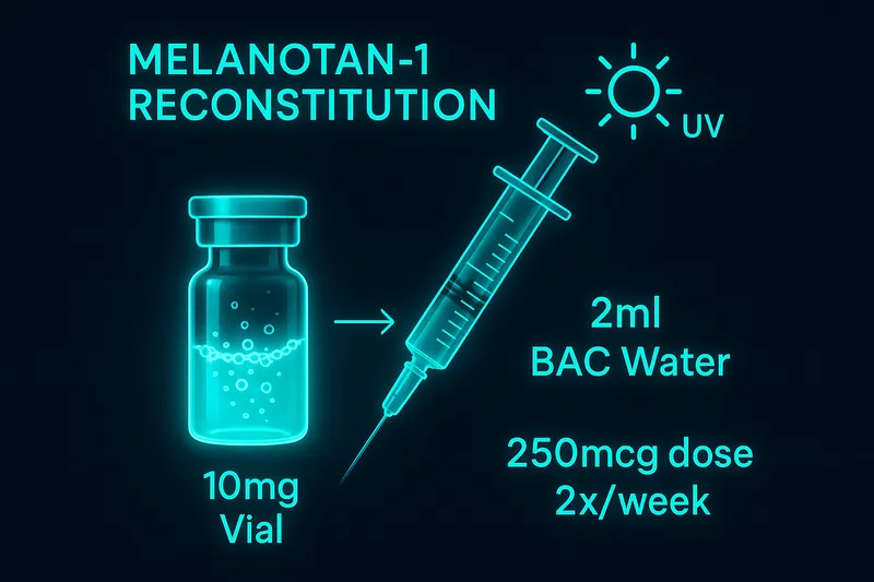 Melanotan-1 Reconstitution Guide