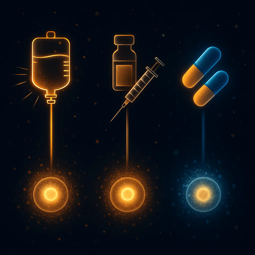 NAD+ Administration Routes