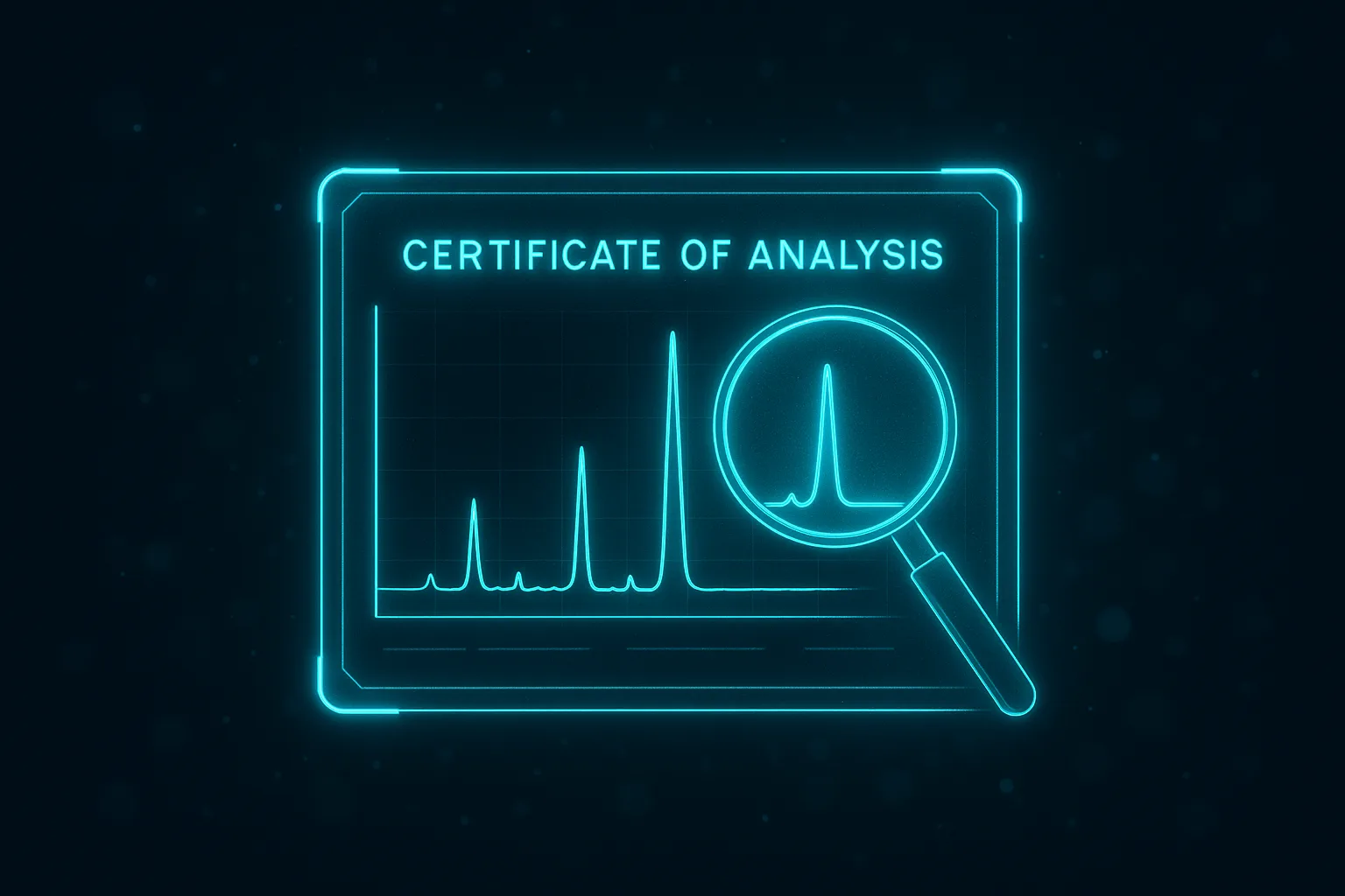 P-21 COA and HPLC verification