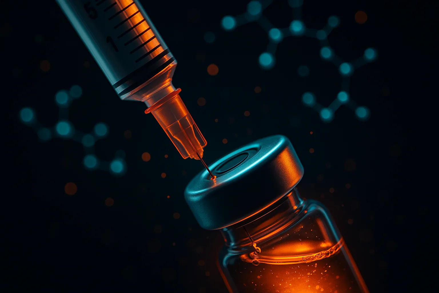 PDA dose draw on an insulin syringe
