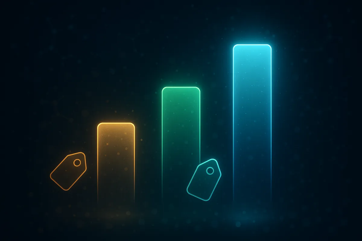 Comparison of discount levels across vendors