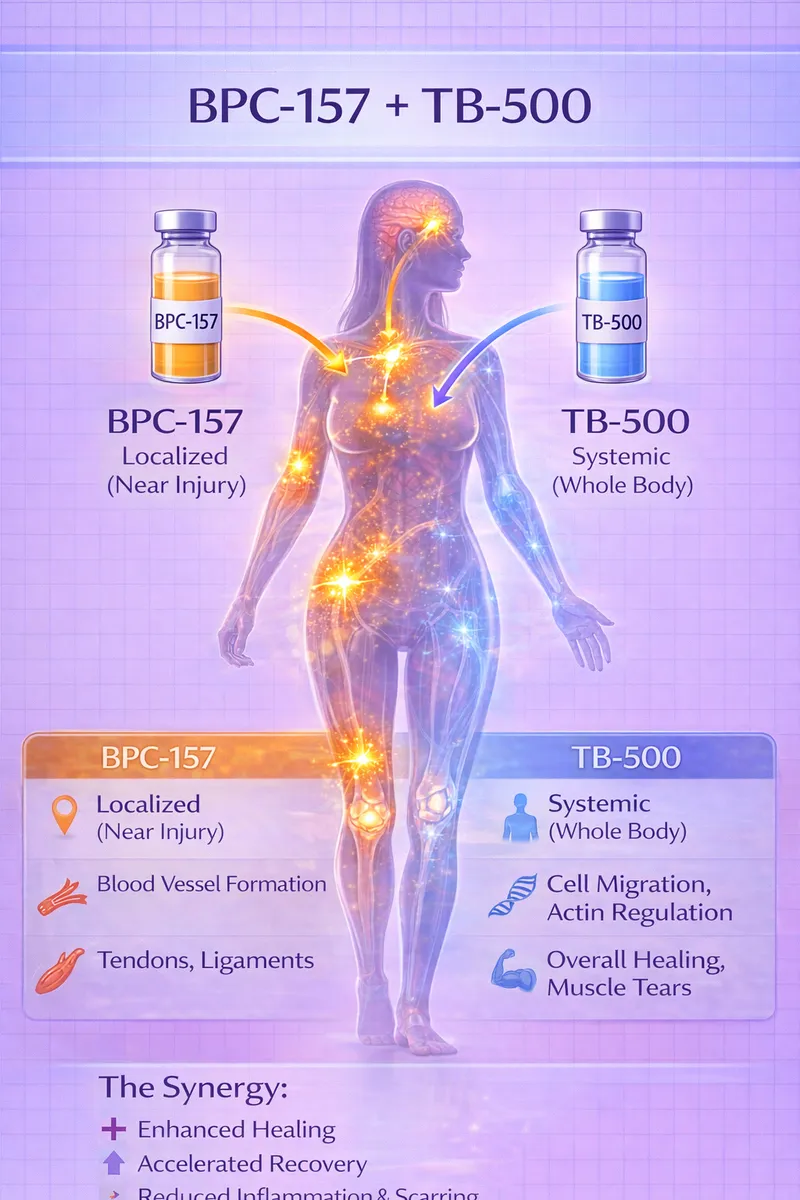 BPC-157 + TB-500 stack - the ultimate healing combination