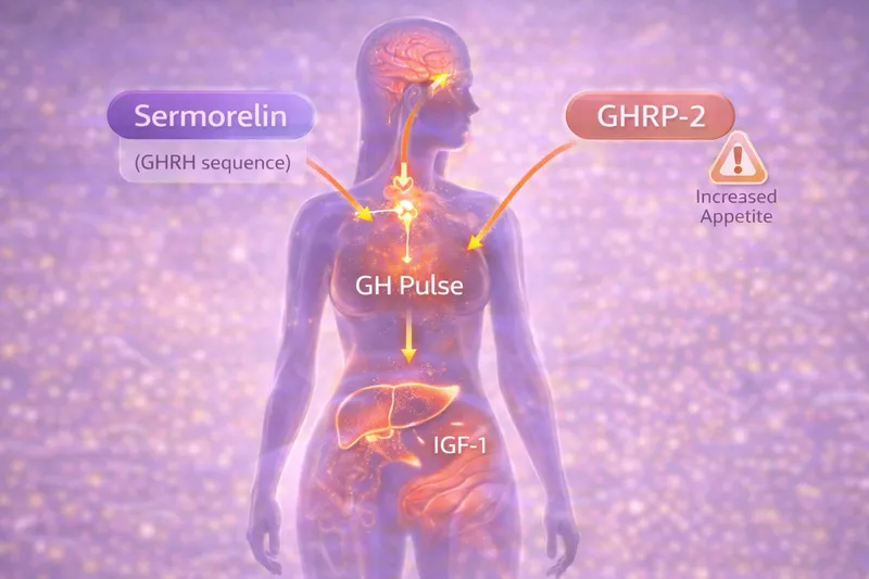 Sermorelin + GHRP-2 stack - aggressive GH release