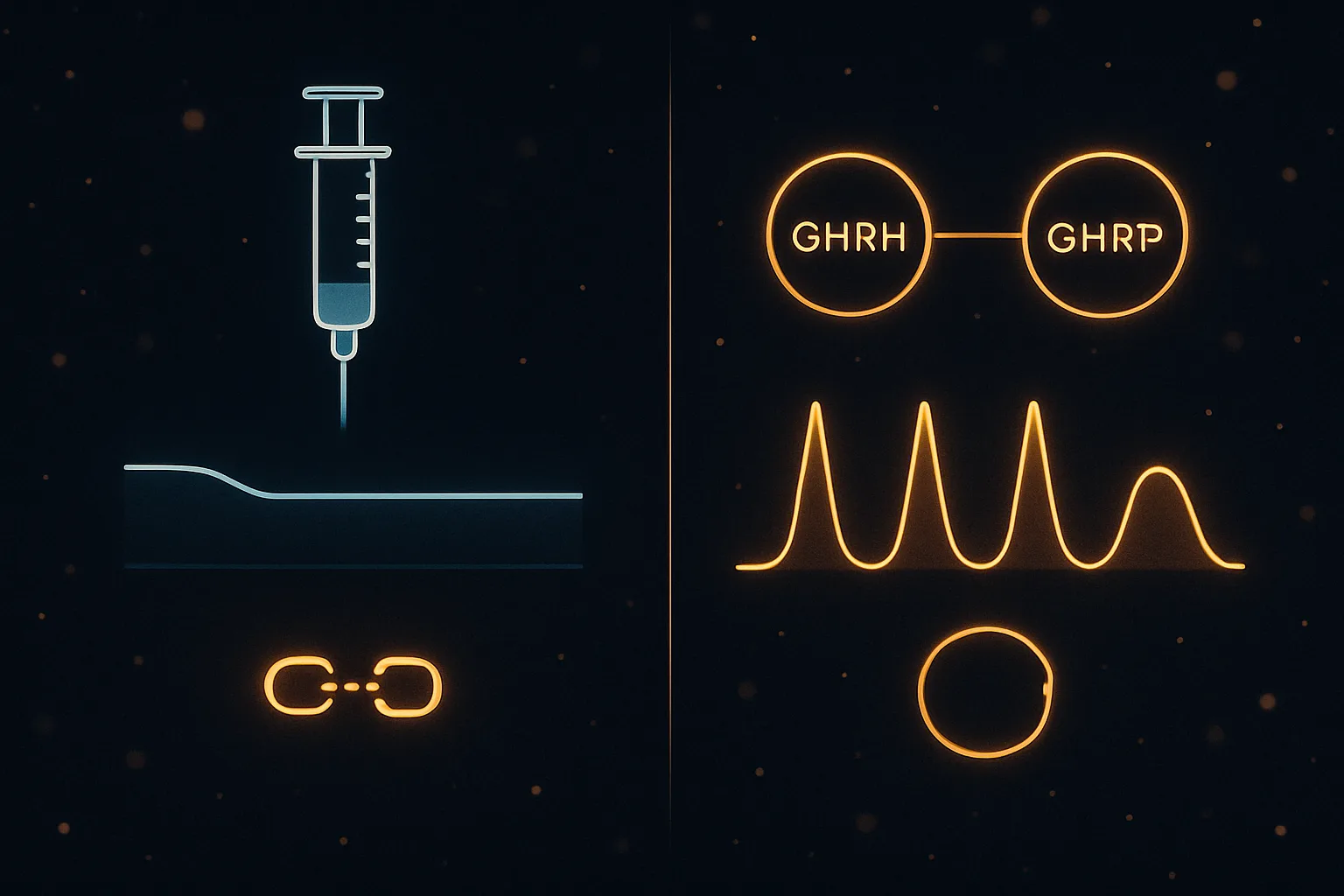 Peptide vs HGH Mechanism