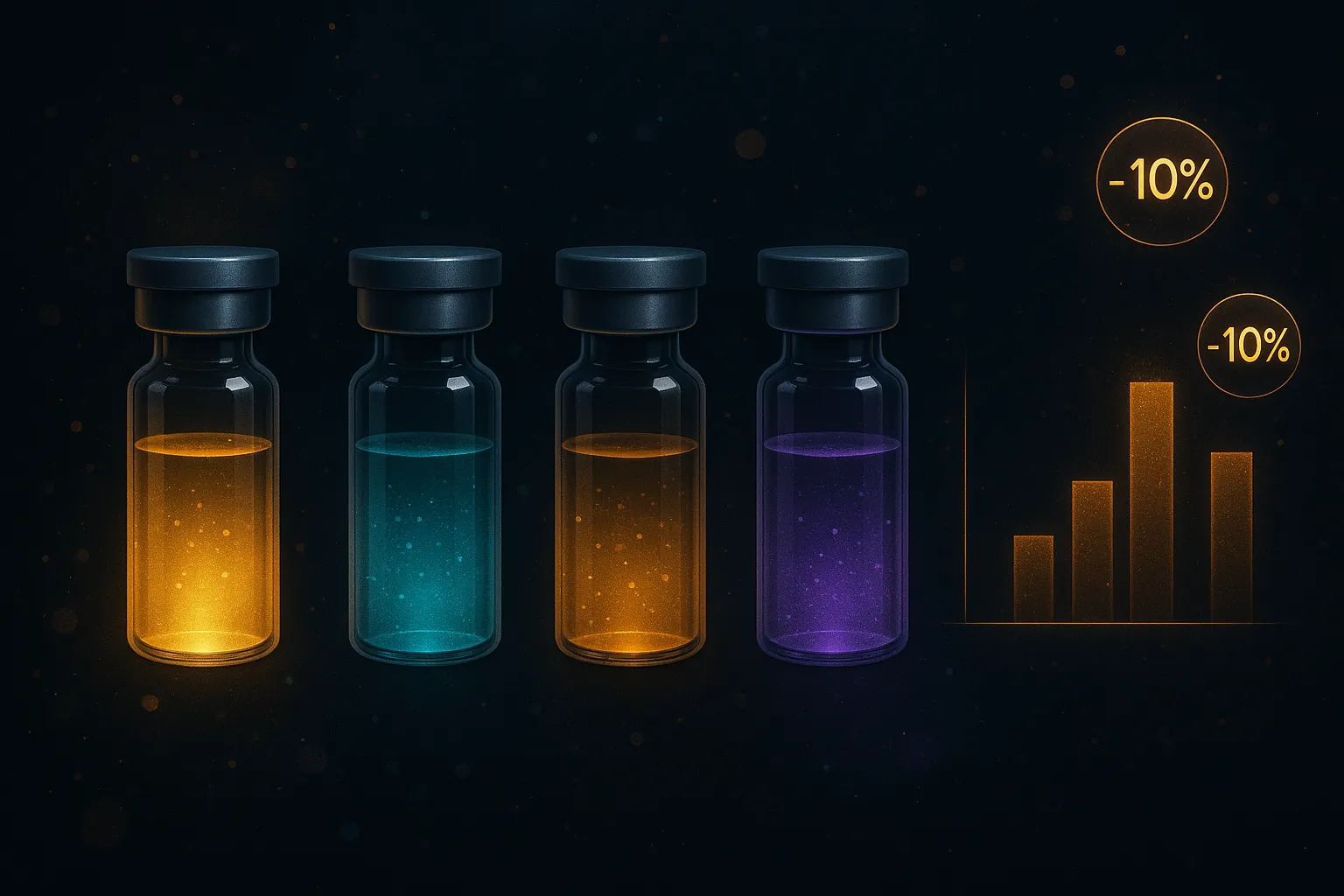 Vendor comparison data visualization