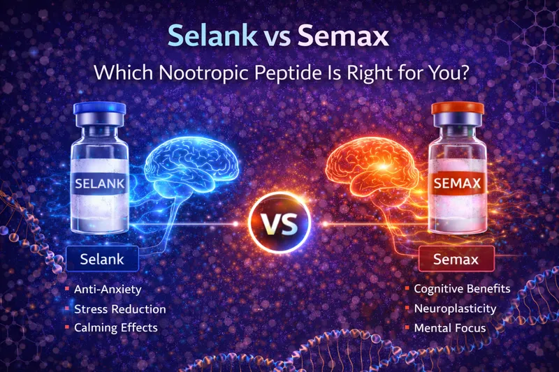 Selank vs Semax: Best Nootropic Peptide? (2026)