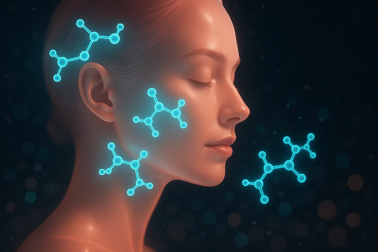 SNAP-8 research — acetyl octapeptide-3 and expression lines