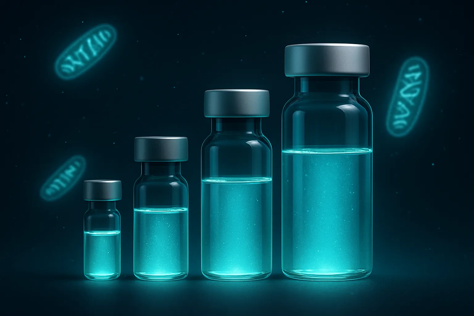 Vial size comparison