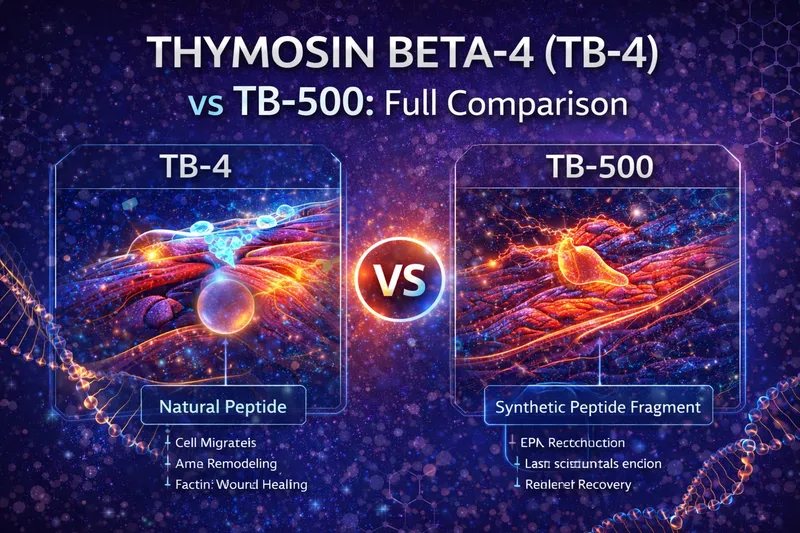 TB-4 vs TB-500: Full Peptide vs Fragment (2026)