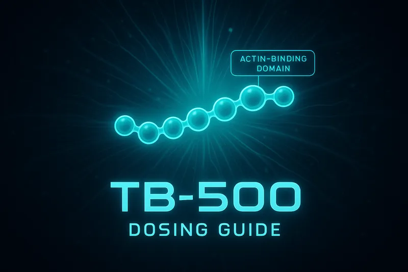 TB-500 Dosing Guide: Protocols & Stacks (2026)