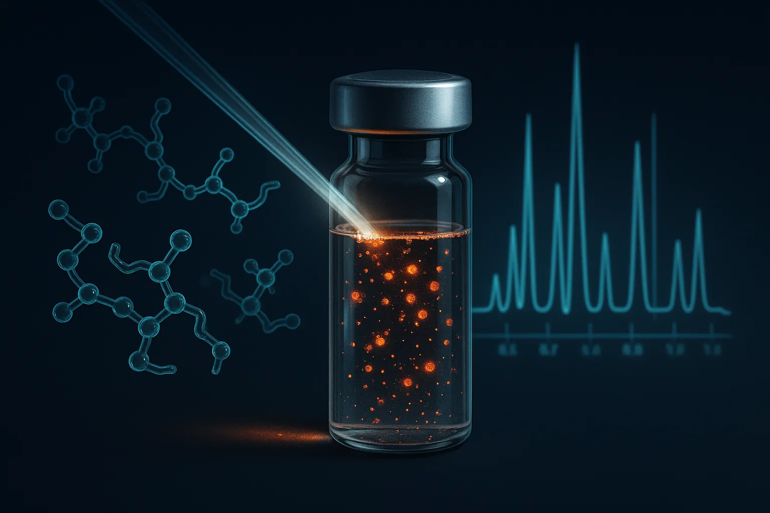 Visualization of contamination risk factors in unregulated peptide supply chain with molecular testing imagery