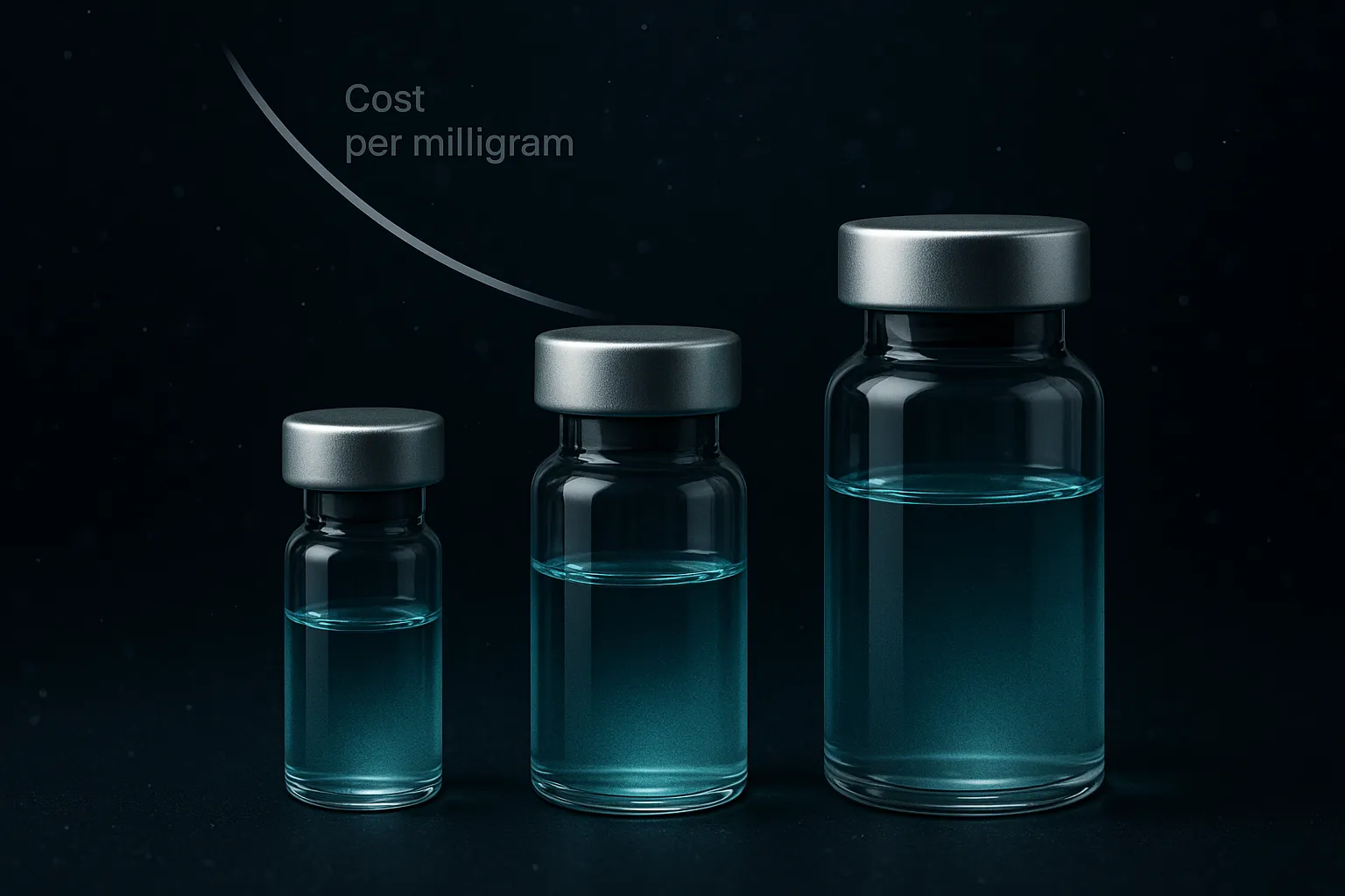 Vial size comparison