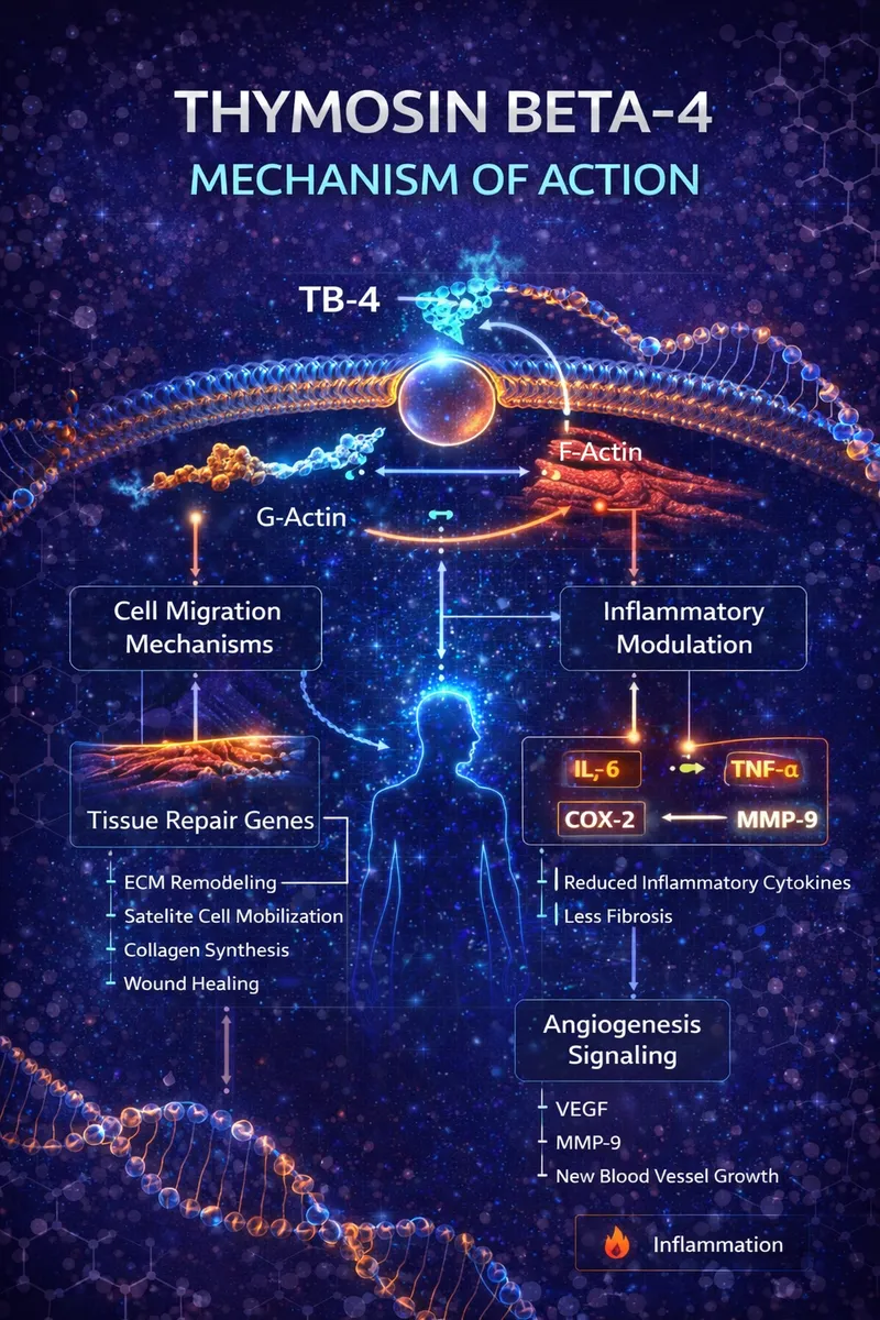 Thymosin Beta-4 Signaling Pathway