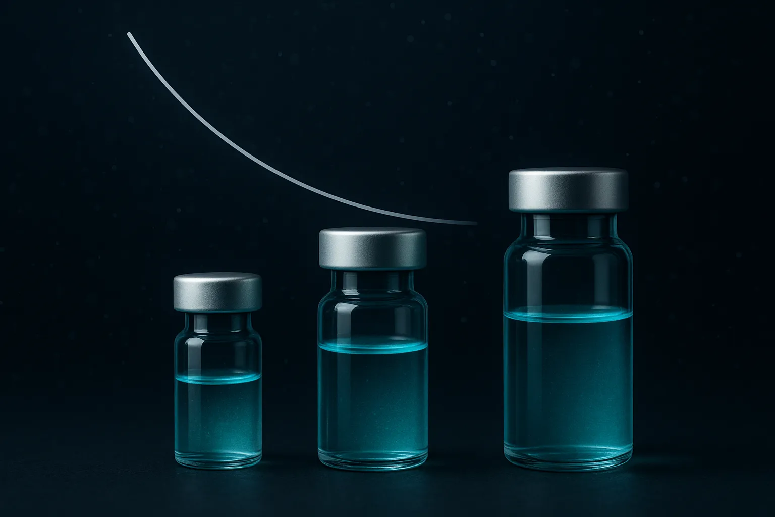 Vial size comparison