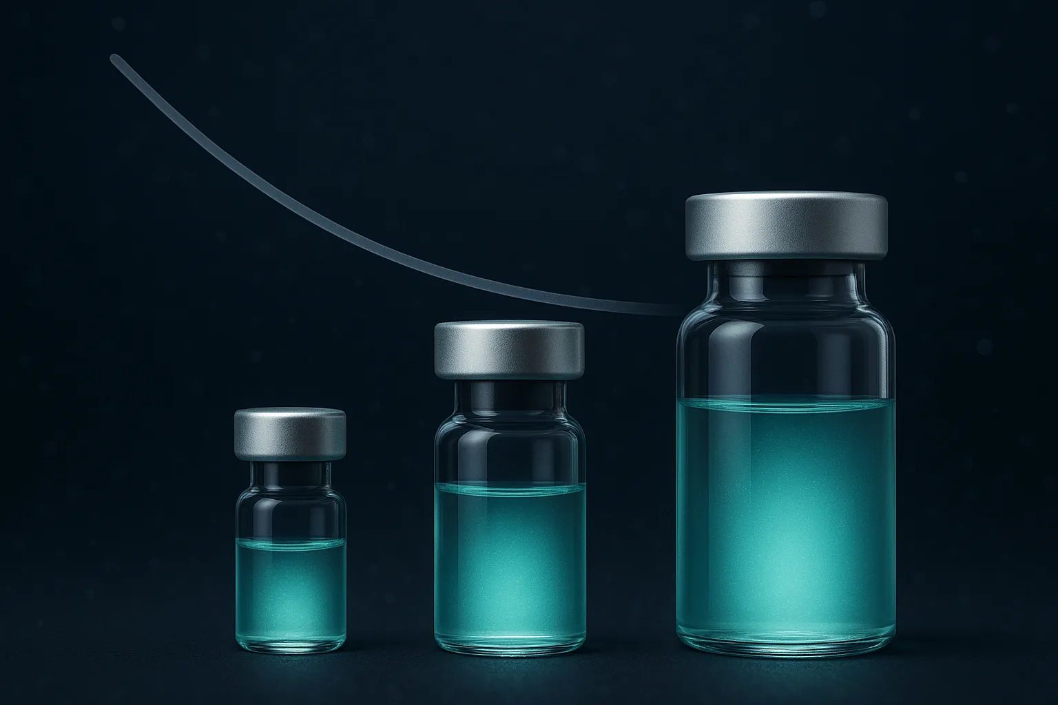 Vial size comparison