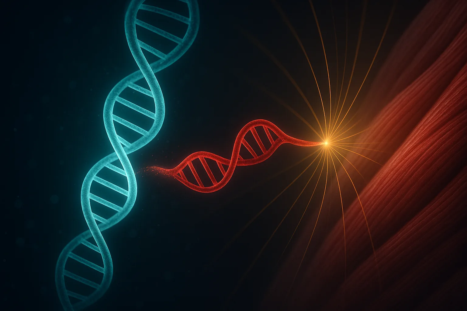 MGF mechano growth factor explained — the IGF-1Ec splice variant and its E-domain peptide