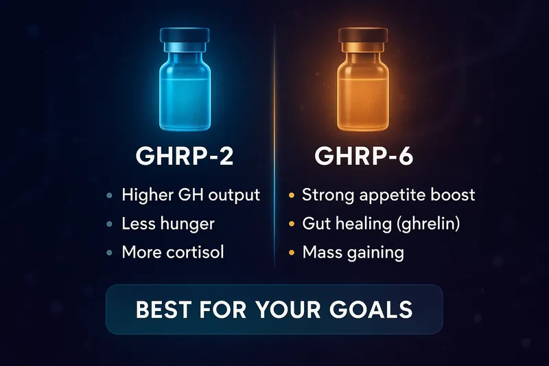 GHRP-2 vs GHRP-6 Decision Framework
