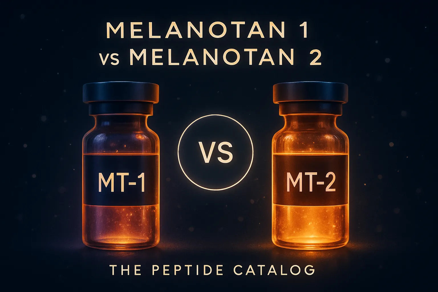 Melanotan 1 vs Melanotan 2 Compared (2026)