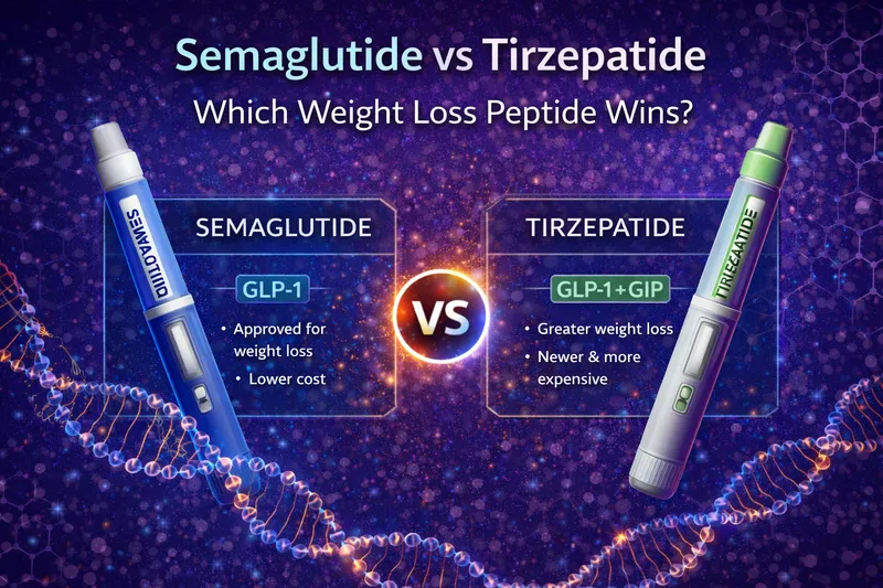 Semaglutide vs Tirzepatide Compared (2026)