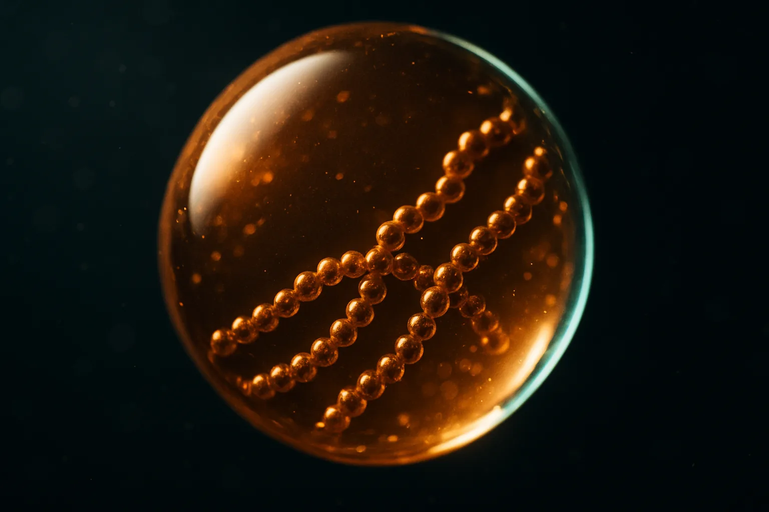 Diagram of how copper peptides interact with skin's collagen and elastin layers